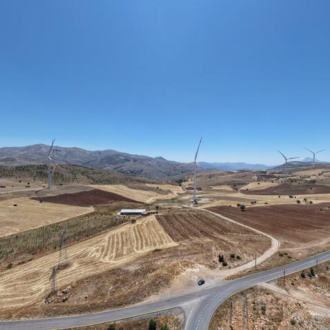 Yahyalı Dikme Rüzgar Gülleri